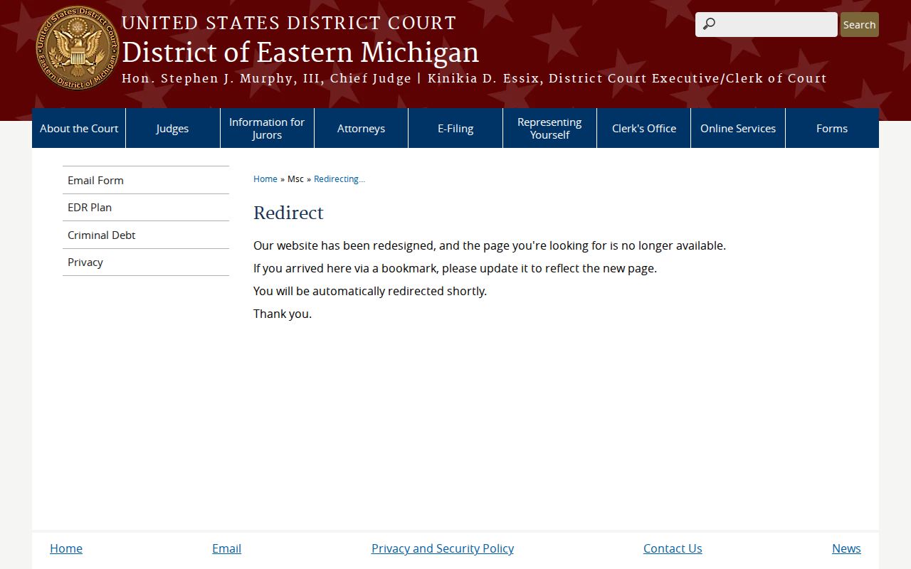 Jackson County case lookup federal PACER court-records information